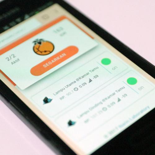 Kontrol Lampu Rumah via WiFi Android