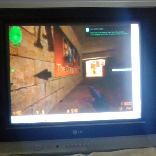 Main Counter Strike Condition Zero di TV Tabung