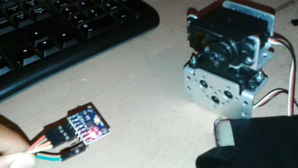 InvenSense MPU-6050 Motor Servo