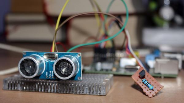 Ultrasonic Pinger HC-SR04 Raspberry Pi